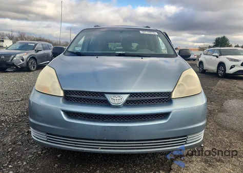 2005 Toyota Sienna Ce z USA, uszkodzony, nr VIN 5TDZA23C35S347557